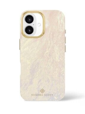 Kendra Scott iPhone 16 Phone Case with MagSafe - Ivory, NWT*